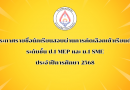ประกาศผลสอบคัดเลือกนักเรียนเข้าศึกษาต่อระดับชั้น ป.1 MEP และ ม.1 SME ประจำปีการศึกษา 2568